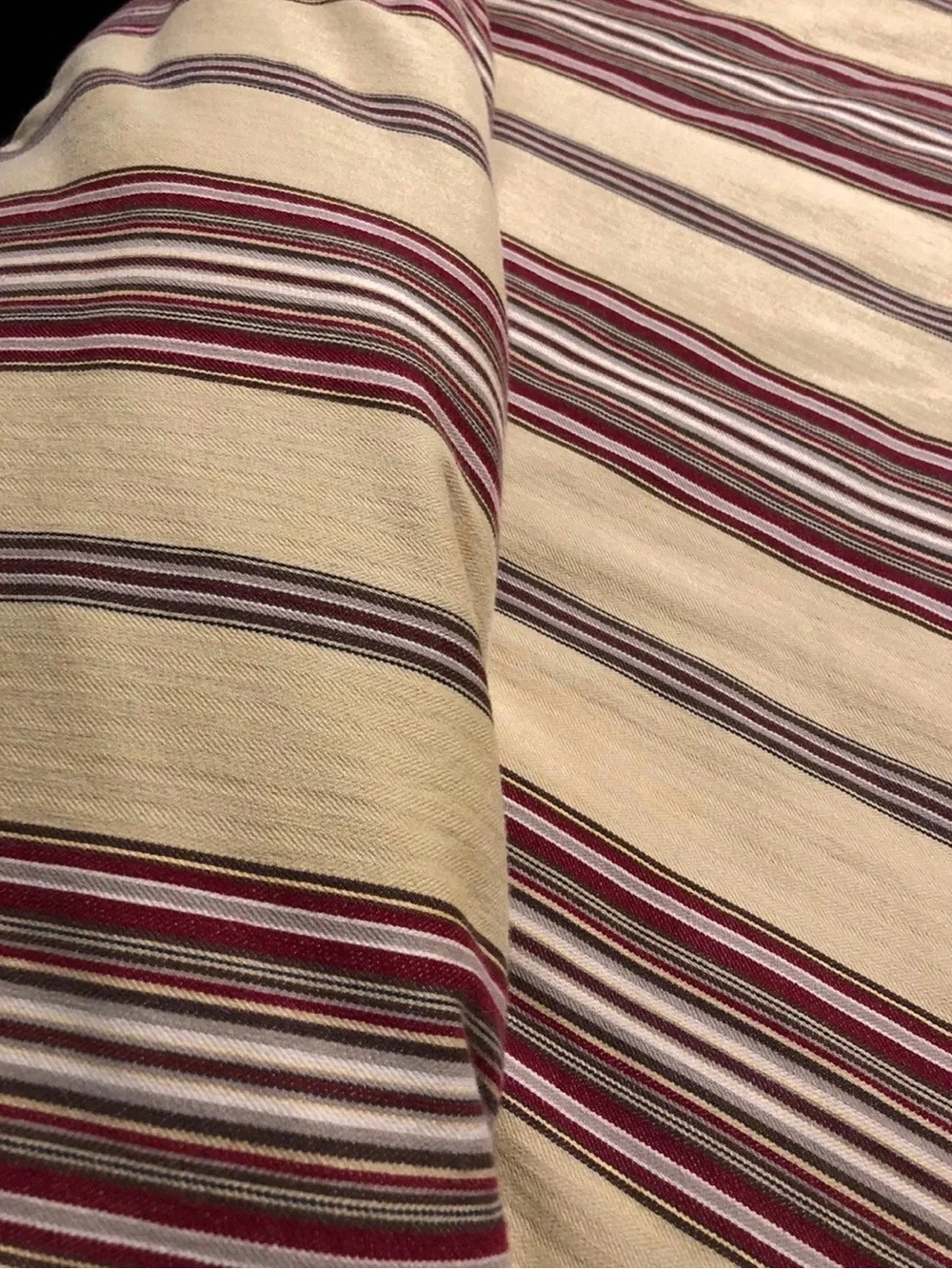 Pottery Barn Montgomery Stripe Duvet and Shams